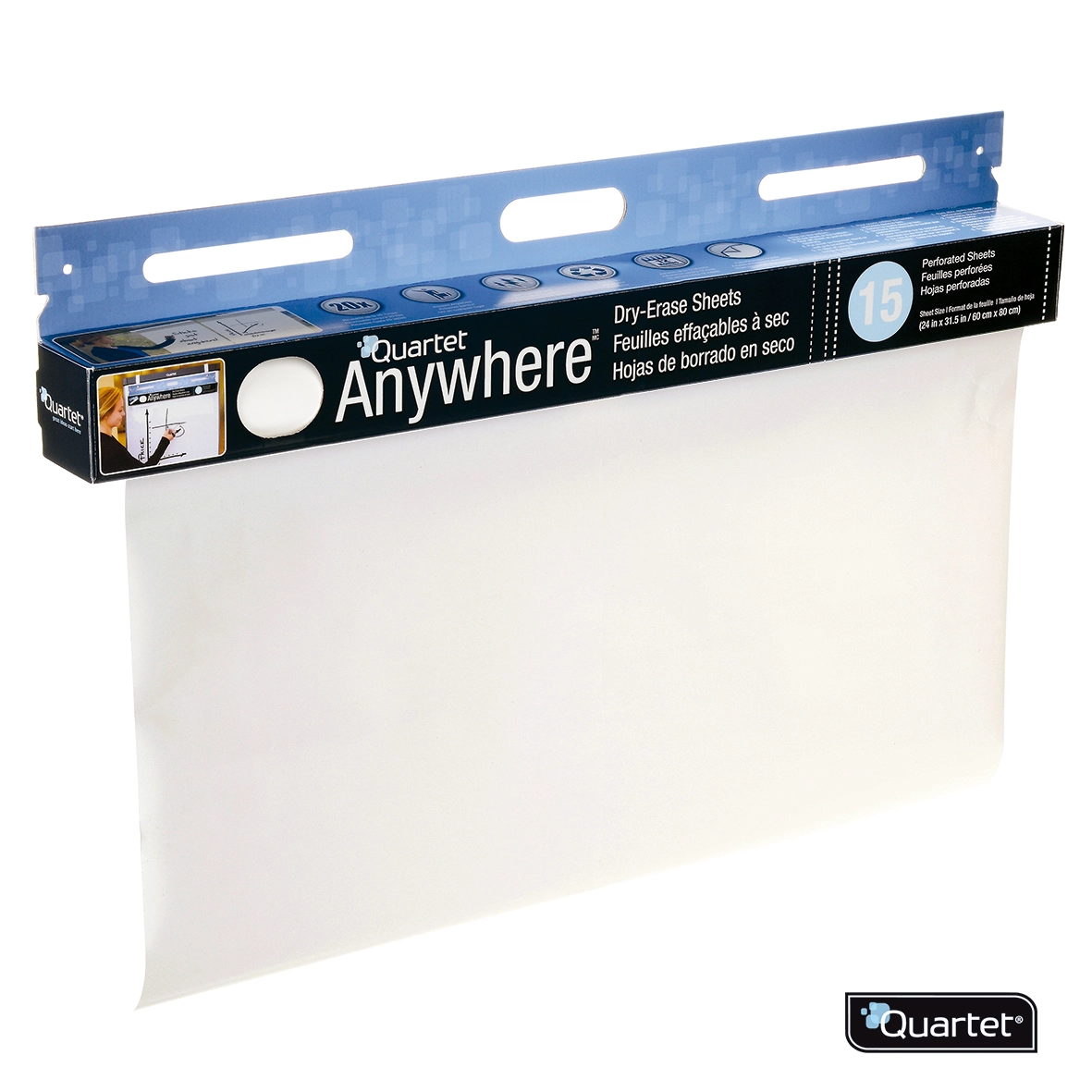 Pizarra Desechable Borrable 15 Hojas Blanco
