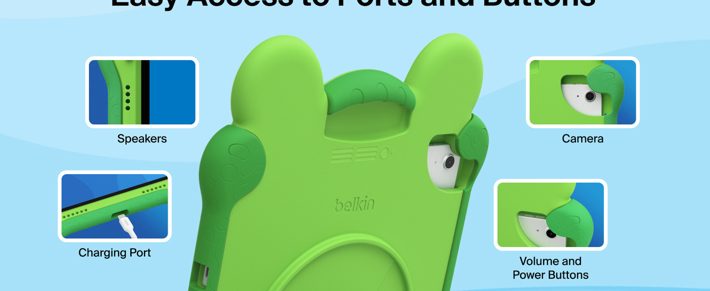 Belkin Lilypad iPad case detalle extra
