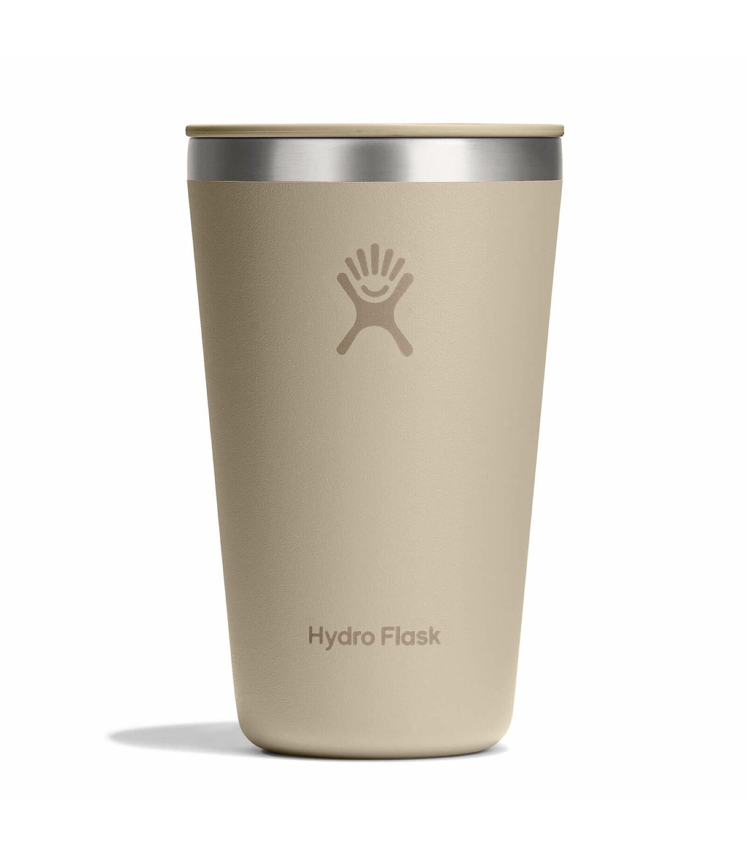 Vaso Hydroflask Unisex All Around Press-In Lid 473Ml Blanco